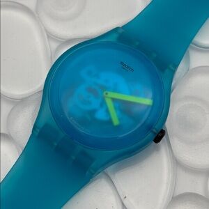 Swatch Watch - SUOS112 - OCEAN BLUR